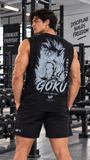 Playera Tank Goku UI 270 grs de Algodon WF Urban